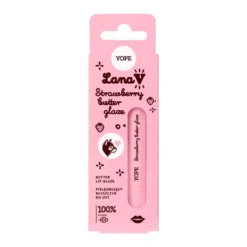 Yope Lana V Lip Glaze pielęgnujący błyszczyk do ust Strawberry Butter 8ml