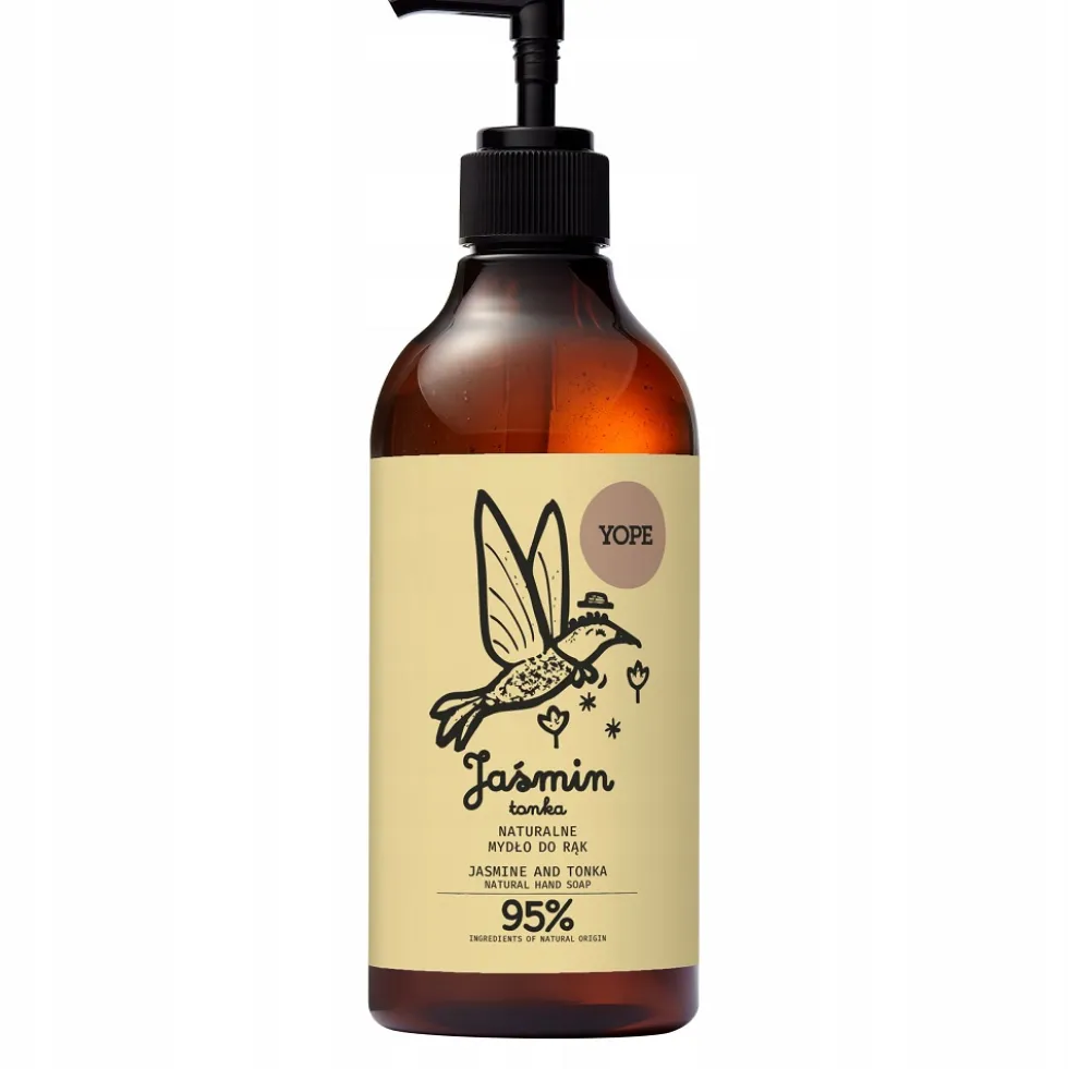 Yope Naturalne mydło do rąk Jaśmin & Tonka 500ml