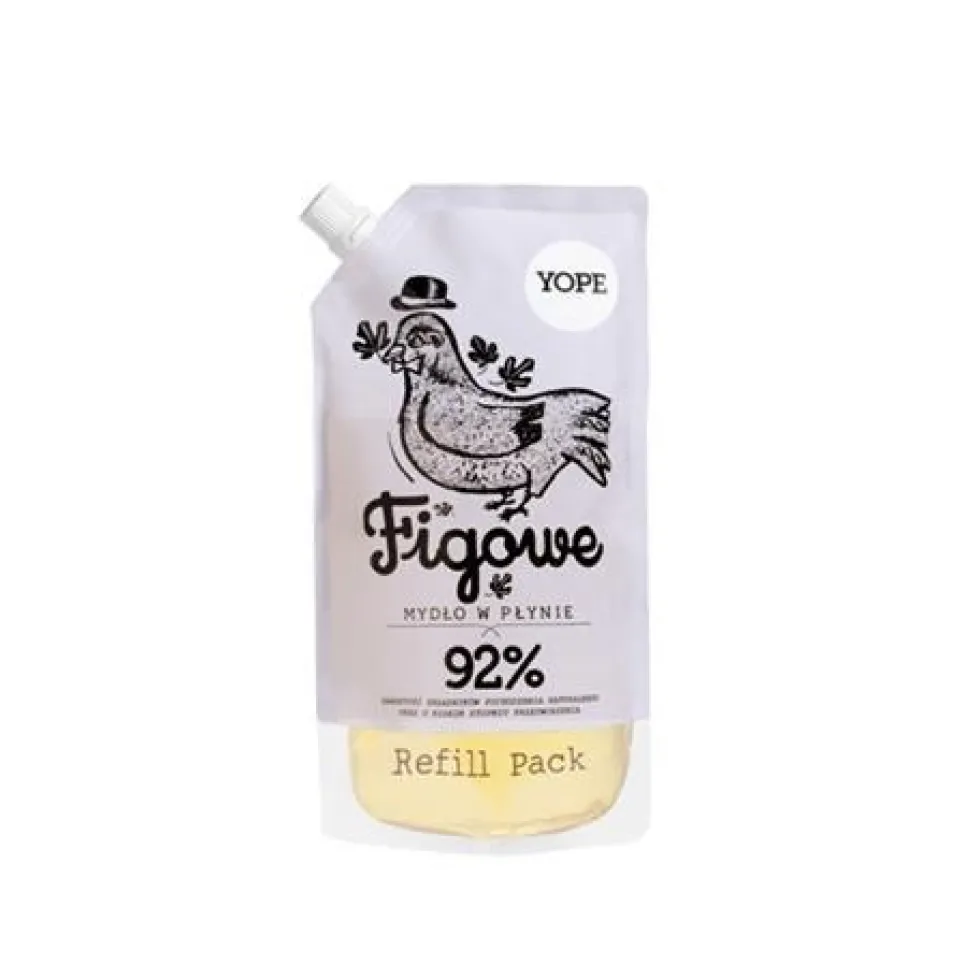 Yope Naturalne mydło w płynie Figa Refill 500ml