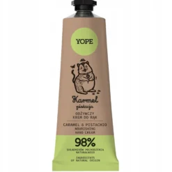 Yope Naturalny odżywczy krem do rąk Karmel & Pistacja 50ml