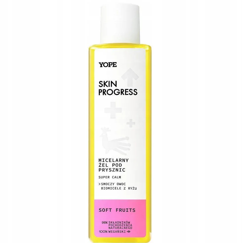 Yope Skin Progress micelarny żel pod prysznic Soft Fruits 200ml