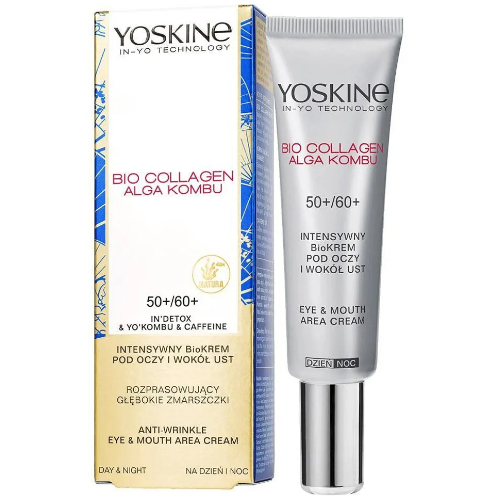 Yoskine Bio Collagen krem pod oczy 50+/60+ 15ml