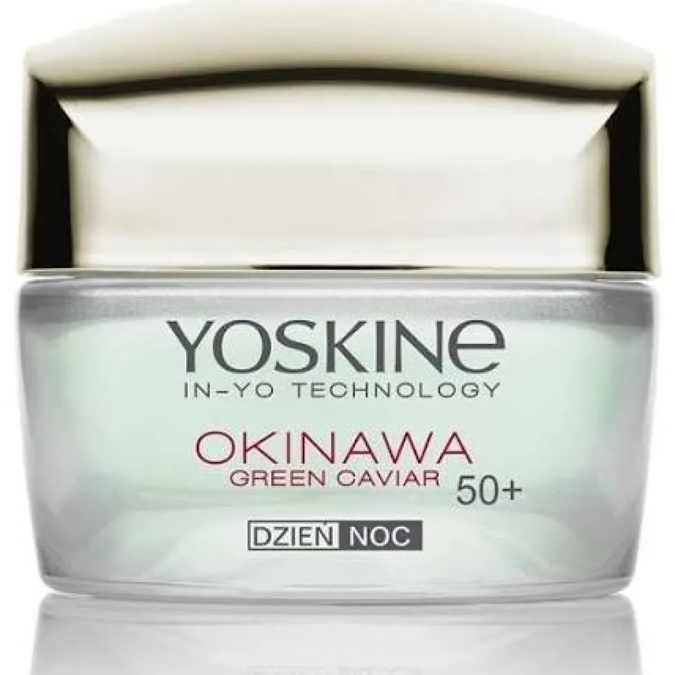 Yoskine Okinawa Green Caviar krem do twarzy na dzień i na noc 50+ 50ml