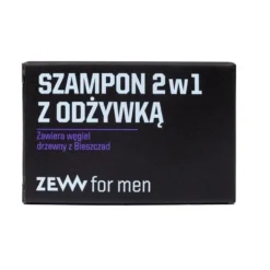 Zew For Men Szampon 2w1 z odżywką z węglem drzewnym z Bieszczad 85ml