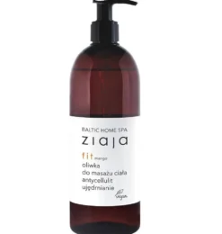 Ziaja Baltic Home Spa Fit oliwka do masażu ciała antycellulitowa i ujędrniająca Mango 490ml