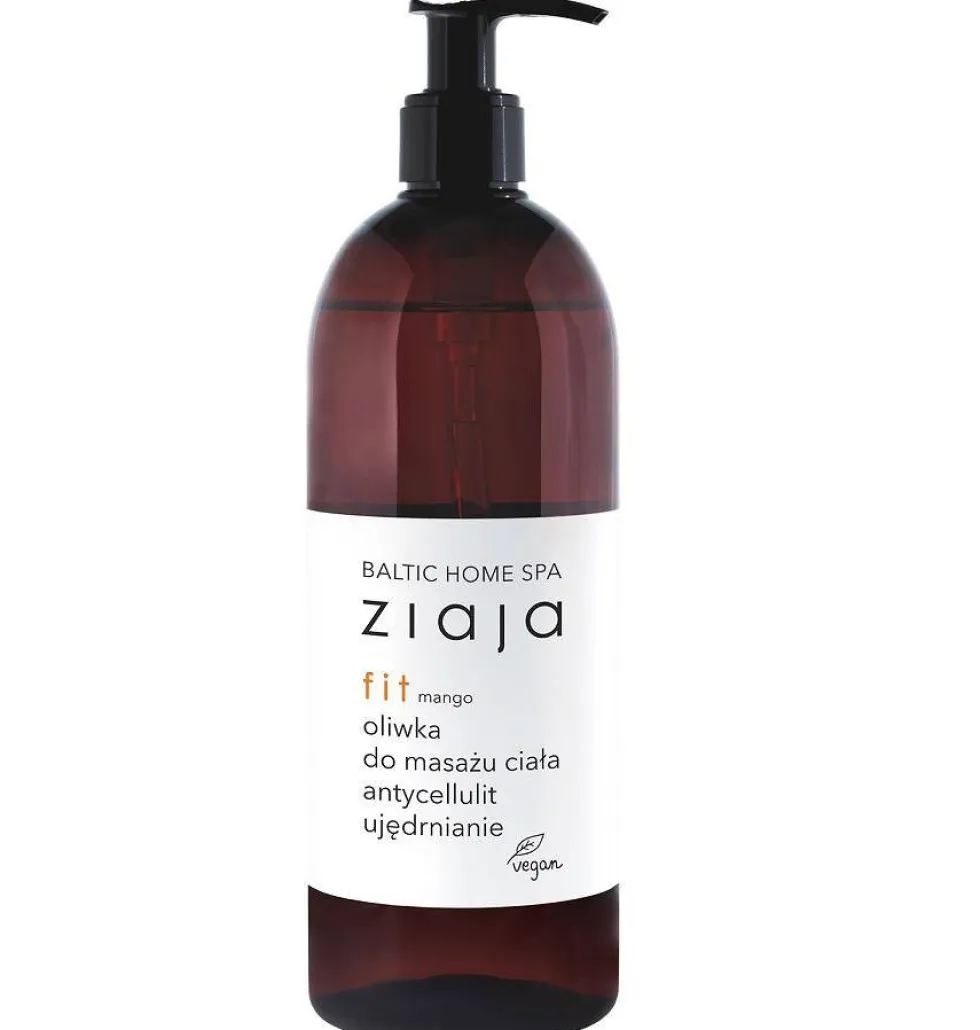 Ziaja Baltic Home Spa Fit oliwka do masażu ciała antycellulitowa i ujędrniająca Mango 490ml