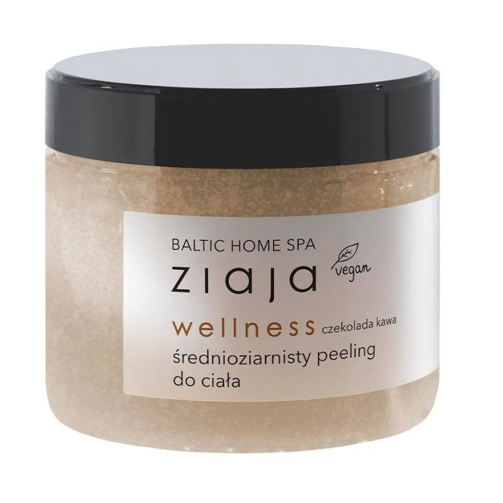 Ziaja Baltic Home Spa Wellness średnioziarnisty peeling do ciała Czekolada Kawa 300ml