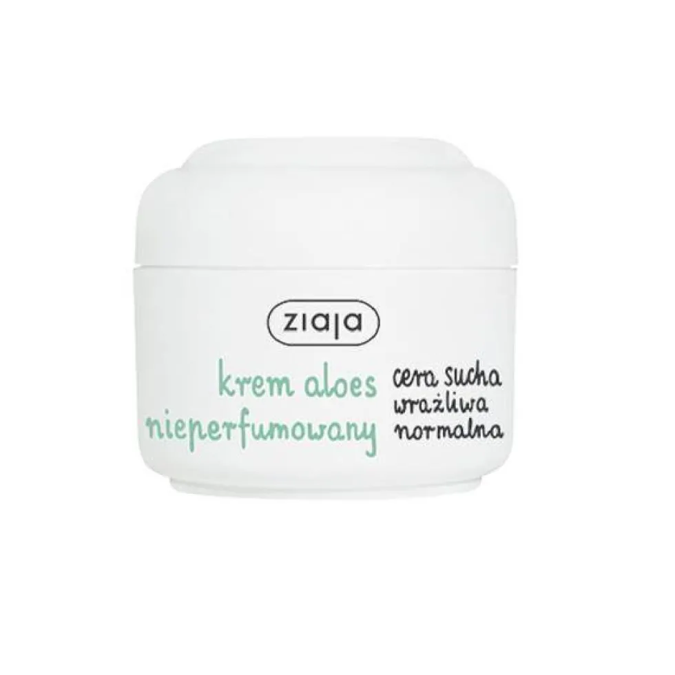 Ziaja Bio aloesowy krem nieperfumowany do cery suchej i wrażliwej 50ml