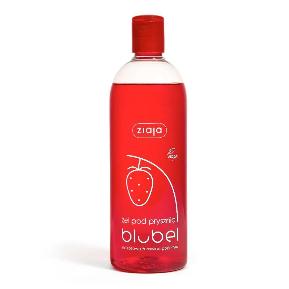 Ziaja Blubel żel pod prysznic Żurawina i Poziomka 500ml
