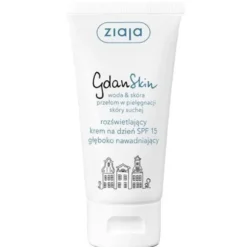 Ziaja GdanSkin rozświetlający krem na dzień głęboko nawadniający SPF15 50ml