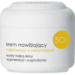 Ziaja Krem nawilżający naprawczy z ceramidami 50+ 50ml