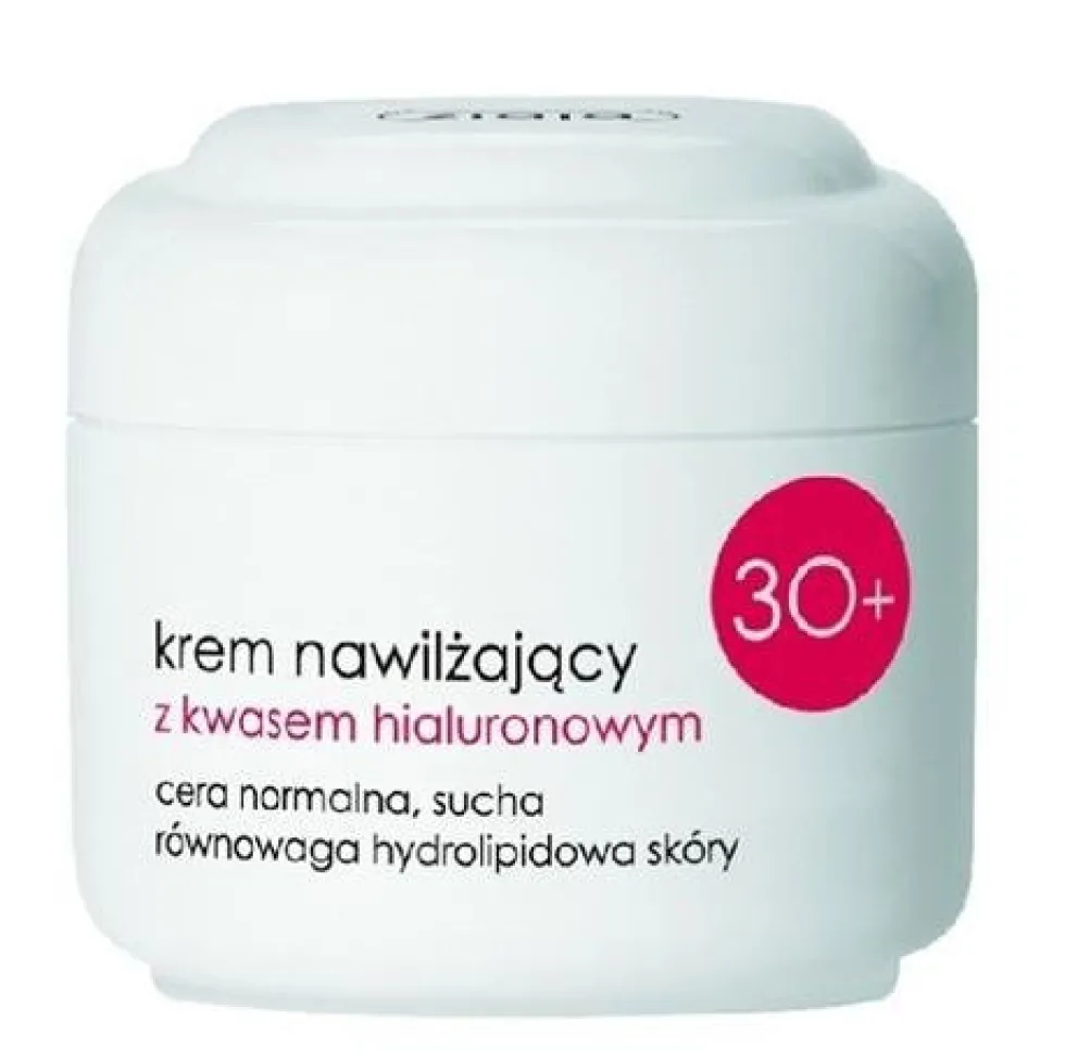 Ziaja Krem nawilżający z kwasem hialuronowym 30+ cera sucha i normalna 50ml