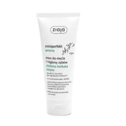 Ziaja Mintperfekt Aroma mus do mycia i higieny zębów Zielona Herbata Mięta 100ml
