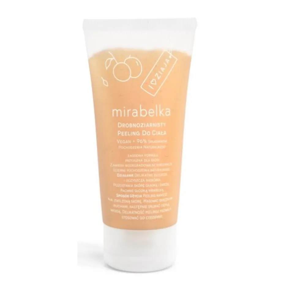 Ziaja Mirabelka drobnoziarnisty peeling do ciała 160ml