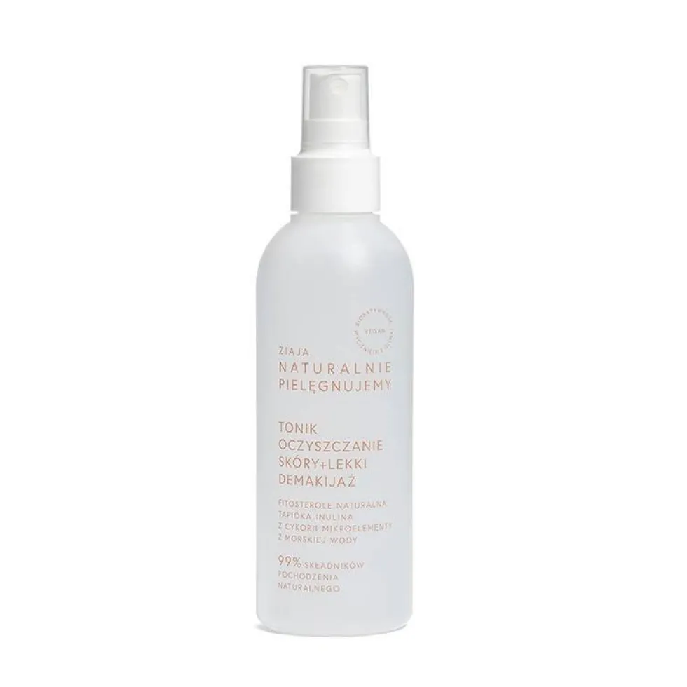 Ziaja Naturalnie Pielęgnujemy tonik oczyszczanie skóry + lekki demakijaż 200ml