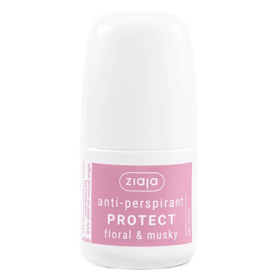 Ziaja Protect Floral & Musky antyperspirant w kulce 60ml