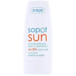 Ziaja Sopot Sun antyoksydacyjny krem z witaminą C SPF50 50ml