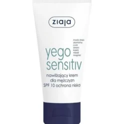 Ziaja Yego Sensitiv nawilżający krem dla mężczyzn ochrona niska SPF10 50ml