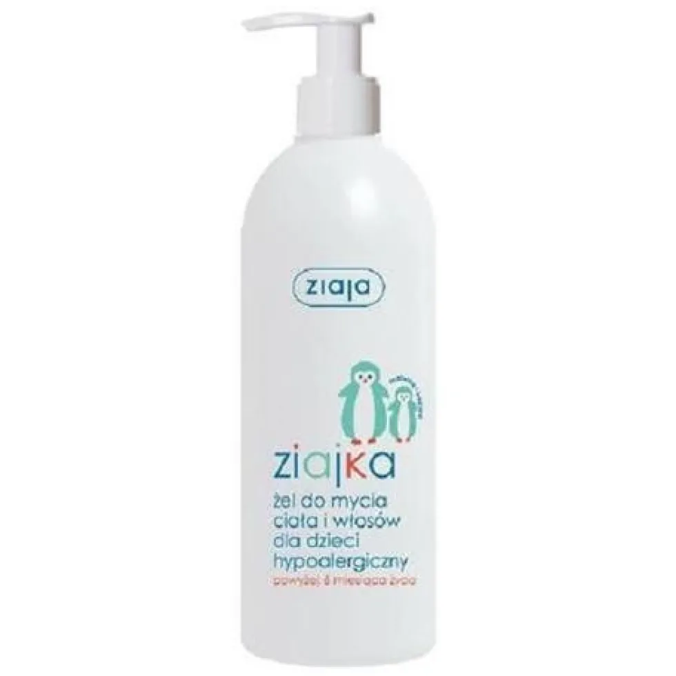 Ziaja Ziajka żel do mycia ciała i włosów dla dzieci hypoalergiczny 400ml