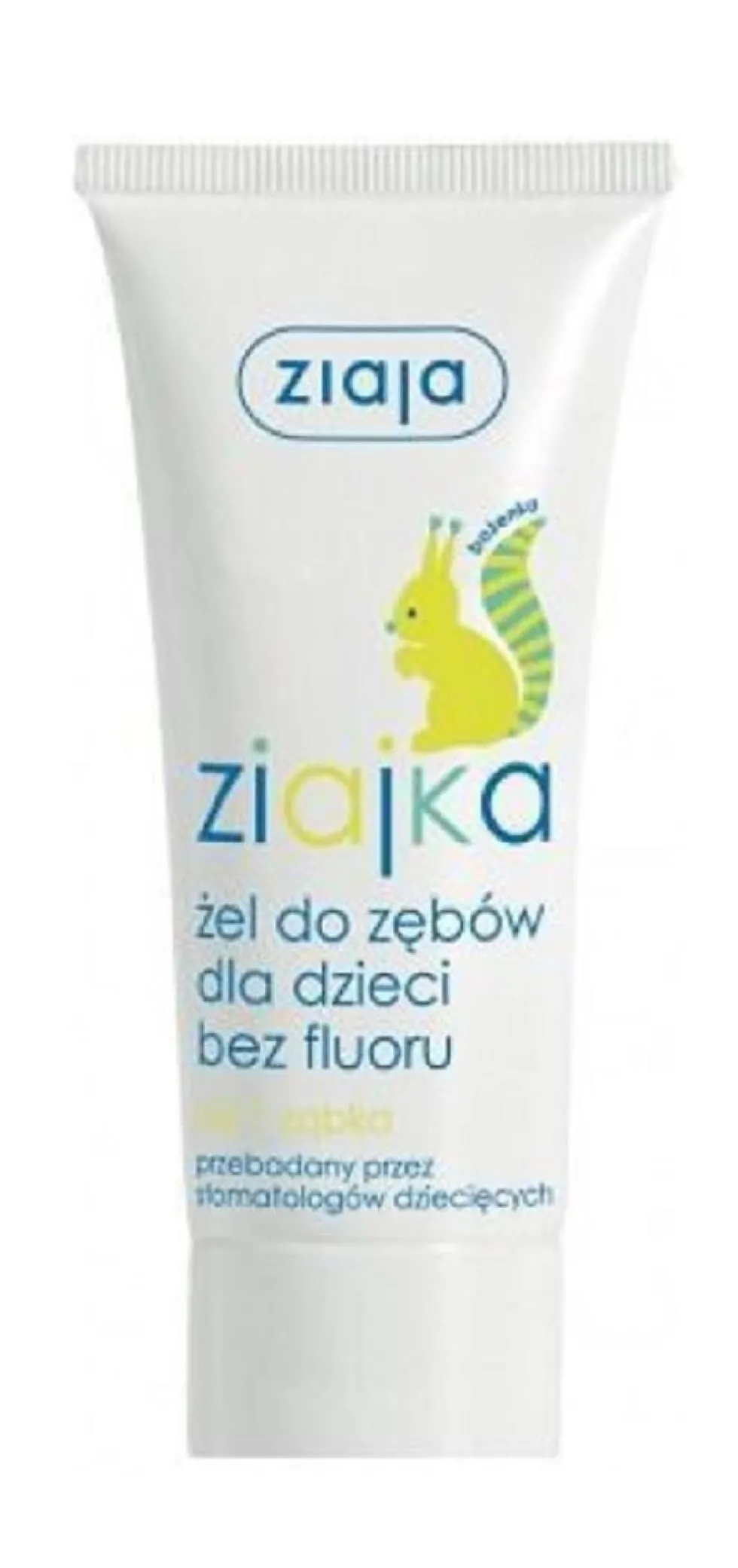 Ziaja Ziajka żel do zębów dla dzieci bez fluoru 50ml
