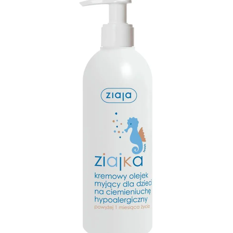Ziaja Ziajka kremowy olejek myjący dla dzieci na ciemieniuchę 300ml