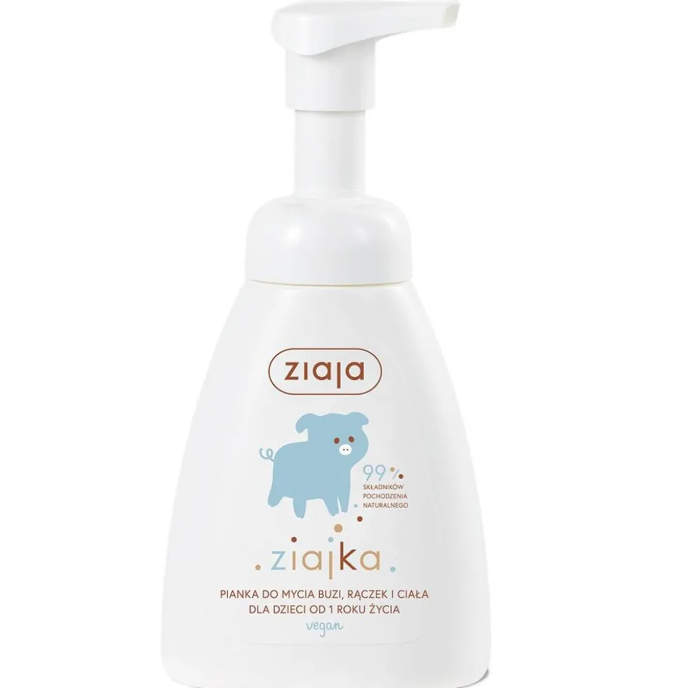 Ziaja Ziajka pianka do mycia buzi rączek i ciała 250ml